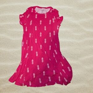 Torrid Pink Pineapple Dress Size 00